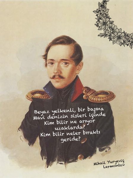 RusEmbTurkey's tweet image. #27Temmuz #Rusya’da ünlü Rus şair, roman, öykü ve oyun yazarı Mihail Yuryeviç #Lermontov’u anma günüdür. Lermontov, 27 Temmuz 1841’de bir düello sonucunda yaşamını yitirmiştir.
 #tarihtebugün #Rusyayıtanıyalım
