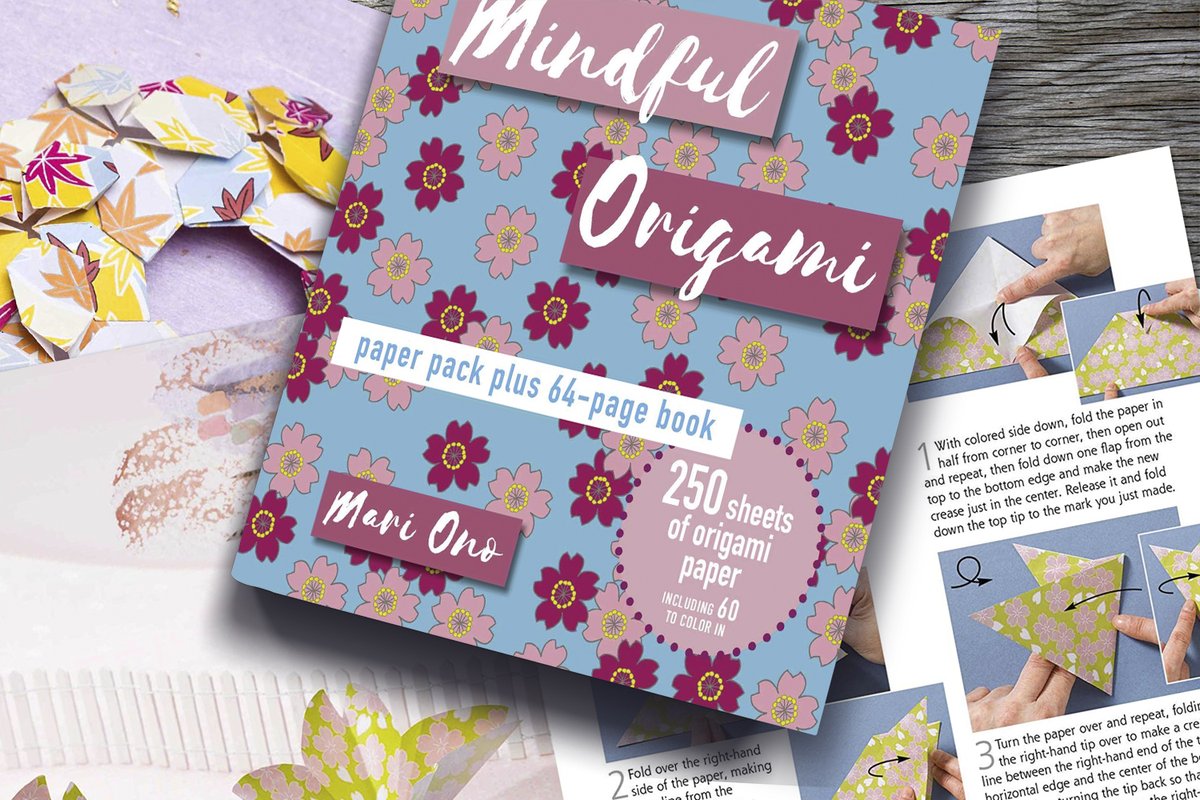 15 therapeutic step-by-step origami projects in this fantastic #book:

"Mindful Origami: Paper pack plus 64-page book"

bit.ly/3alhKQx - by Mari Ono

<a href="/RylandPeters/">Ryland Peters & Small</a>

 #BookBoost #bookstagram #tuesdayvibe  #Origami #books #tuesdaymotivations #booklovers