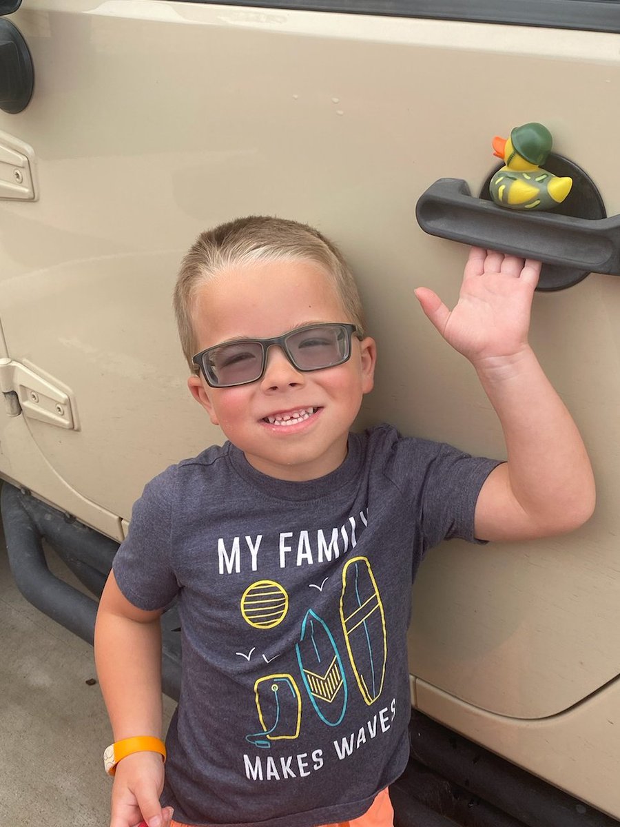 ⚠️Cutie-pie alert!⚠️5-year-old Witten from Fort Worth needed some dental work. His #WeillMarchesani syndrome meant he needed to see a specialist. Between his family's medical bills and student loans, the cost was too much. THANKS TO YOU Witten is scheduled for treatment! 💙