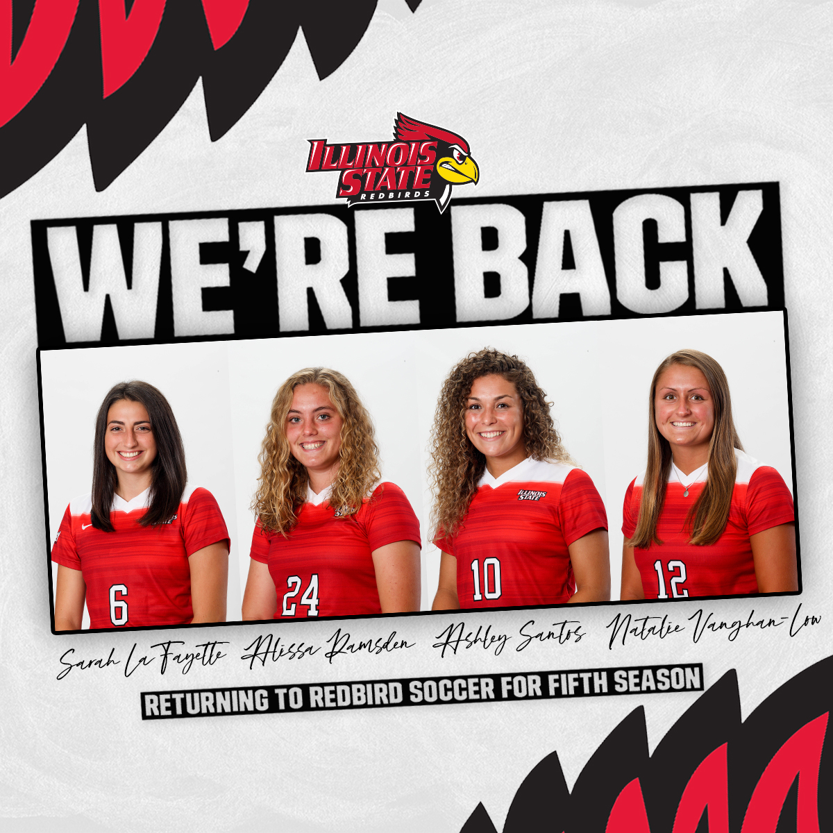 Redbird_Soccer's tweet photo. 𝘽𝙖𝙘𝙠 𝙖𝙣𝙙 𝙧𝙚𝙖𝙙𝙮 for a fifth season with Redbird soccer! 🙌

#BackTheBirds https://t.co/DJrHnUcAj0
