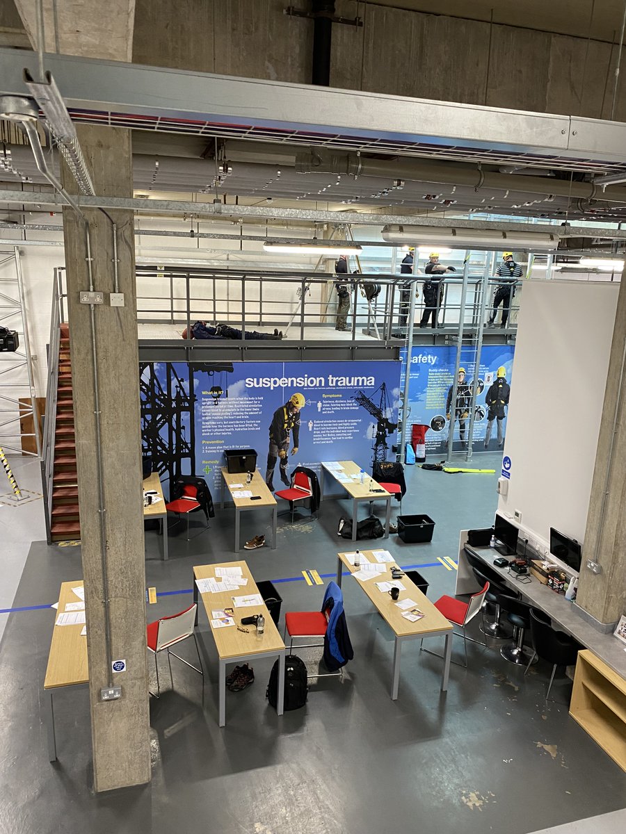 HFRSolutionsCIC's tweet photo. Busy day at our training centre with delegates undertaking their GWO Working at Height and Manual Handling Combined Revalidation Course🪜
#PlanPrepareRespond https://t.co/8tZt96UfWq