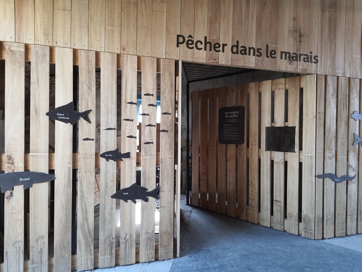 NiortMaraisPoit's tweet photo. Vous voulez en savoir plus sur la #pêche dans le marais? 
Un espace dédié y est consacré à #Magné (sur le parcours de Port en Port).
Plus d'#info par ici sur les parcours: 
https://t.co/0S6Gy5JBxQ
📷 abodet https://t.co/AqZMIiXp8P