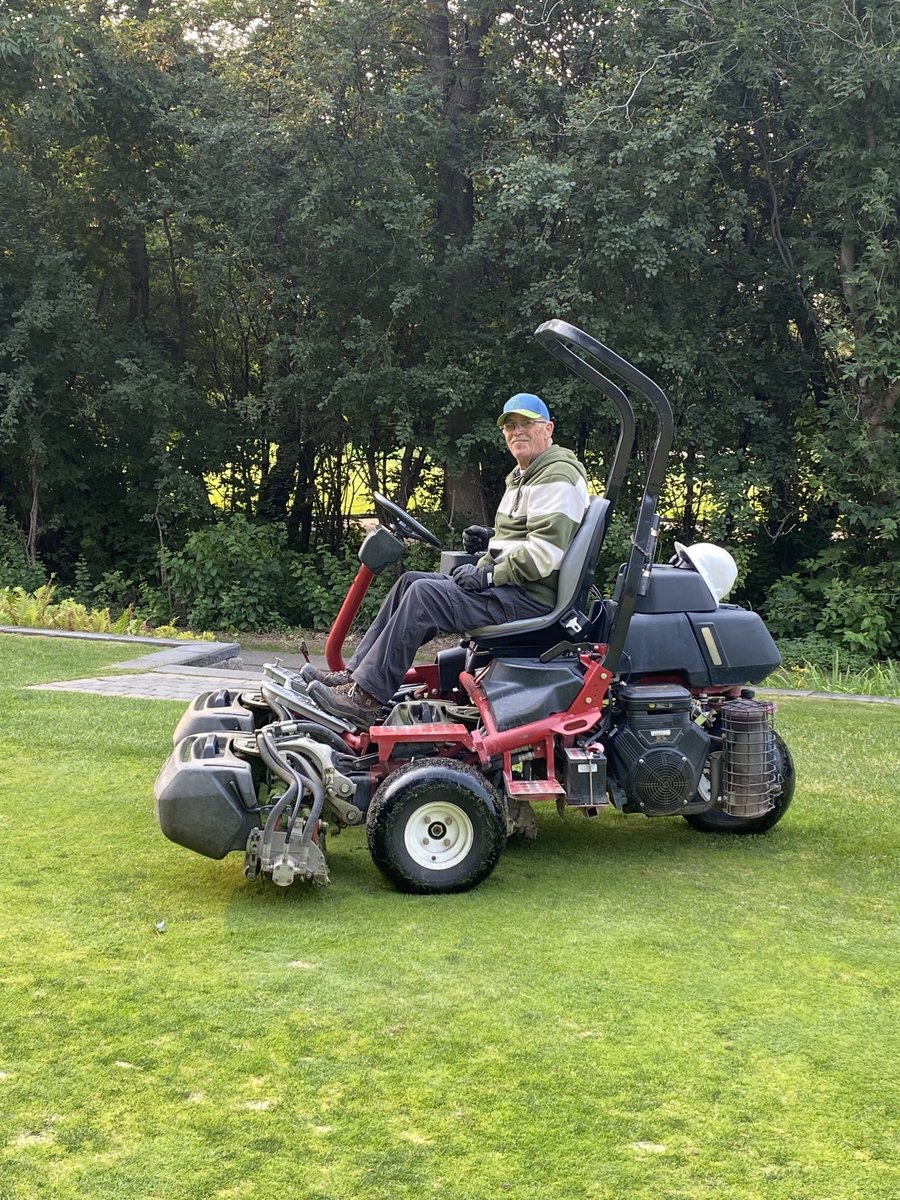 Still cutting lasers at 80 years old.  Happy birthday to long term grounds crew member Scott Halko!!