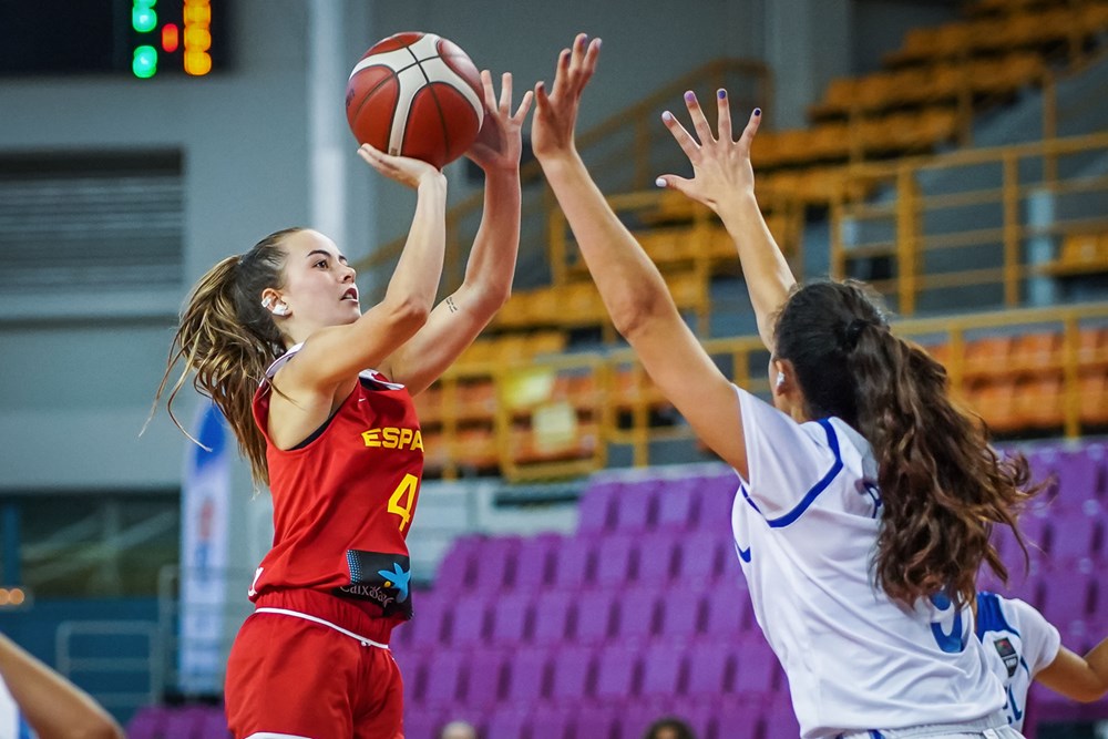 ACBCOM's tweet photo. La #U18F 🇪🇸 inicia su andadura por el #FIBAU18Europe Challenger de Heraklion con una gran victoria ante Israel.

🇮🇱 4⃣2⃣ - 5⃣5⃣ 🇪🇸

🔝Las mejores del encuentro:
· Nhug Bosch, 1⃣1⃣ puntos y 8⃣ rebotes
· Anna Prim, 9⃣ puntos y 4⃣ asistencias
· Carla Brito, 9⃣ puntos y 9⃣ rebotes https://t.co/OCkAQvNdY1