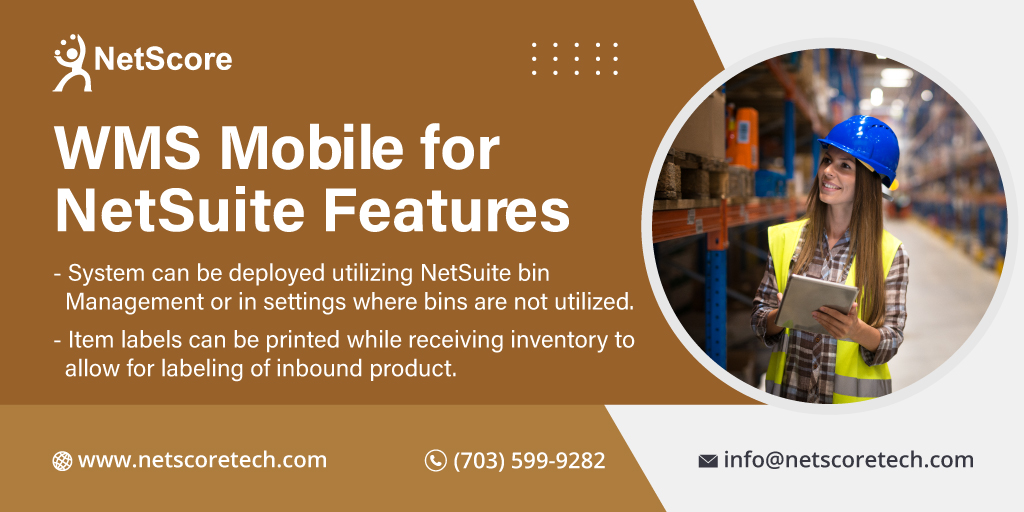 NetScoreTech's tweet image. Know Prime features for NetScore Warehouse Management System.
Visit here: bit.ly/3i6QJ8D

#warehousemanagement #wms #wmsoftware #wmsmobile #inventorymanagement #NetScorewmsmobile #logisticsmanagement #NetScoreproducts #NetSuite #NetScore #NetScoretechnologies