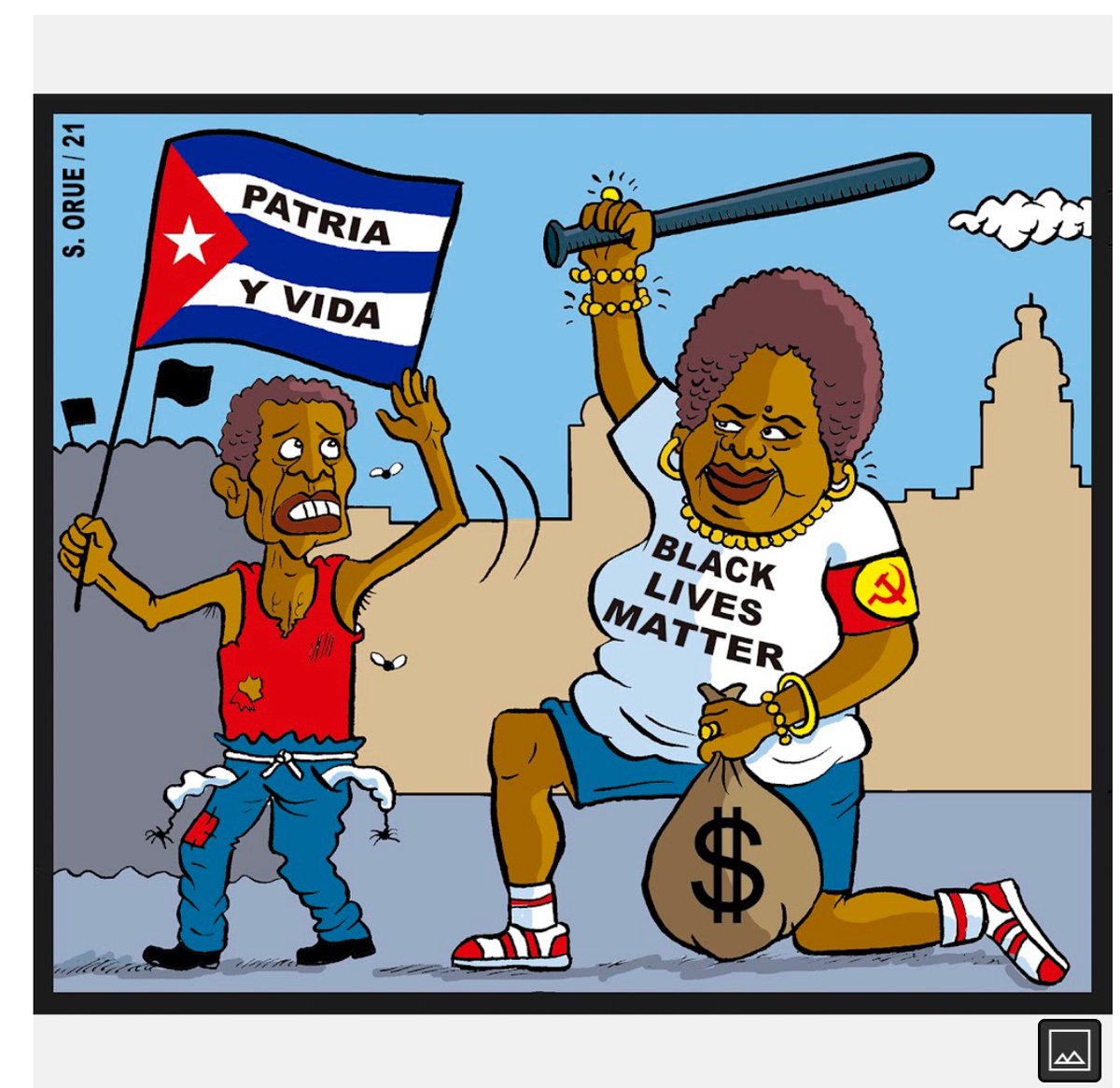 HelenRo65323237's tweet photo. #NoMoreLies
#CubaEsUnaDictadura
#CubaIsADictatorship
#SOSCuba
#NoMoreCommunism
#NoMoreCastroCanel
#SatelliteInternetinCuba
#InterventionforCuba
@Blklivesmatter @POTUS @OEA_oficial @VP @ONU_es https://t.co/5qwthM4J1q