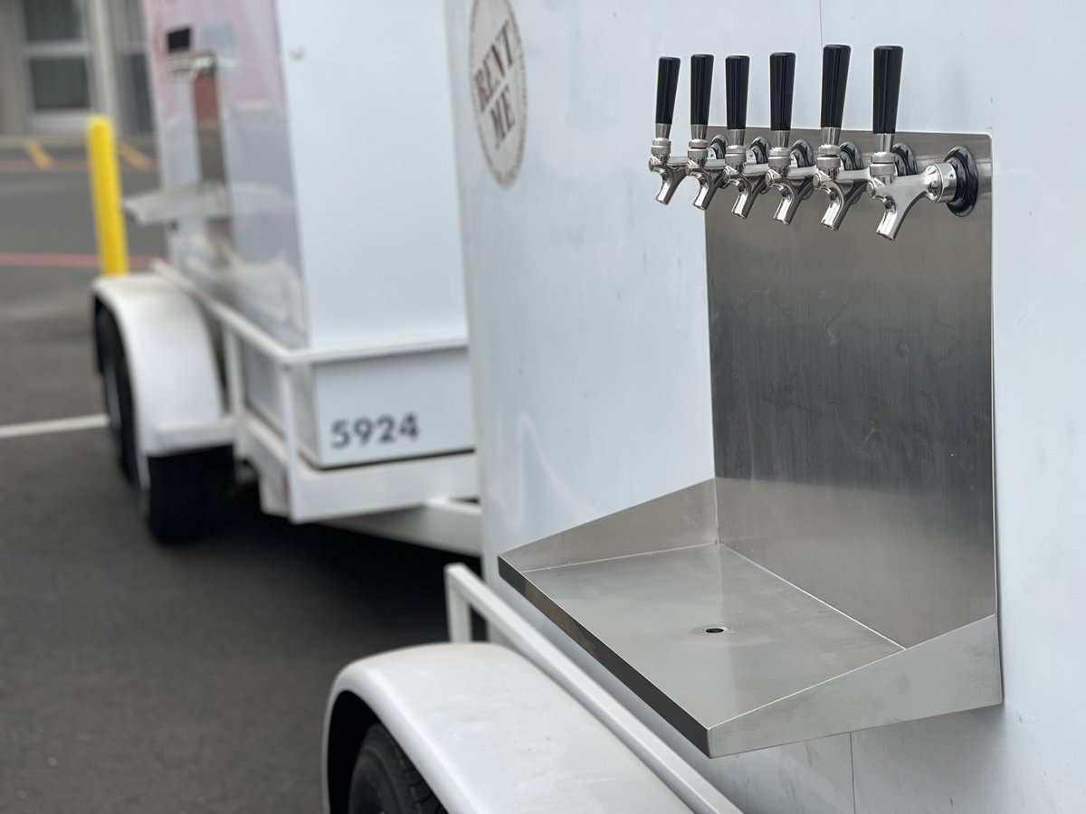 We have (3) 6 tap beer trailers for sale!

-5ft x 9ft
-Single Axel
-Refrigeration &amp; Freezer Capabilities
-Stainless Steel Beer Parts 

Message us if interested. 🍺 🧊 👍