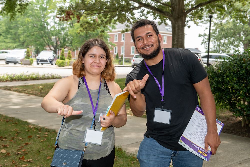 tennesseetech's tweet photo. Would it even be SOAR with Wings Up photos? 🤙 Excited to have #TNTech25 on campus! https://t.co/1vftTyVh9W