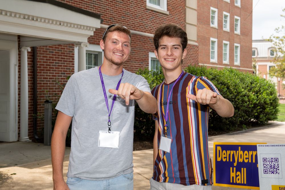 tennesseetech's tweet photo. Would it even be SOAR with Wings Up photos? 🤙 Excited to have #TNTech25 on campus! https://t.co/1vftTyVh9W