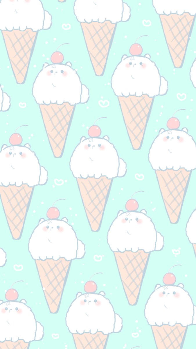 「すこポメアイスはじめました🍦 」|emilのイラスト