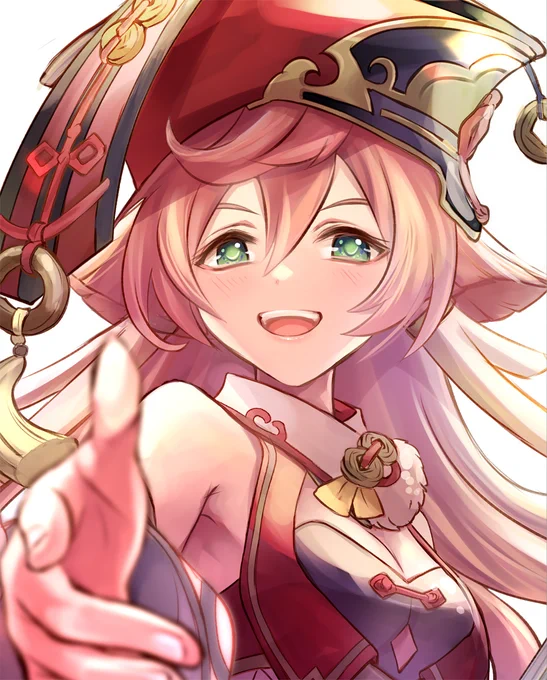 「契・約・成・立♪」煙緋ちゃんお誕生日おめでとう! 煙緋ちゃん好き好き～! これからも頼りにしているよ!!⚖️📕 #原神 #genshinimpact #原神_キャラ生誕祭 #煙緋生誕祭2021 #煙緋 #Yanfei #烟绯 