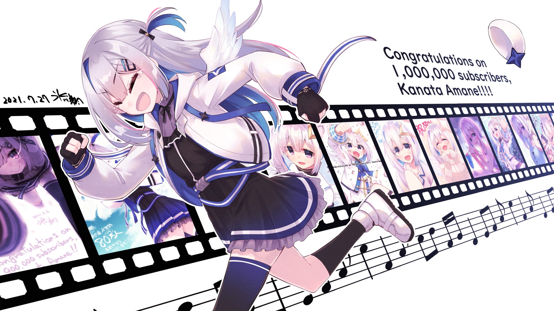 天音かなた100万人 - অনুসন্ধান / X