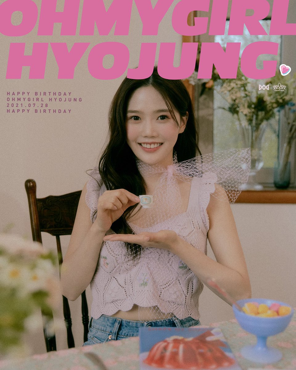 💖#해피효정데이💖
7월 28일 효정의 생일을 축하합니다🎂🎉

#오마이걸 #OHMYGIRL #효정 
#HAPPYHYOJUNGDAY