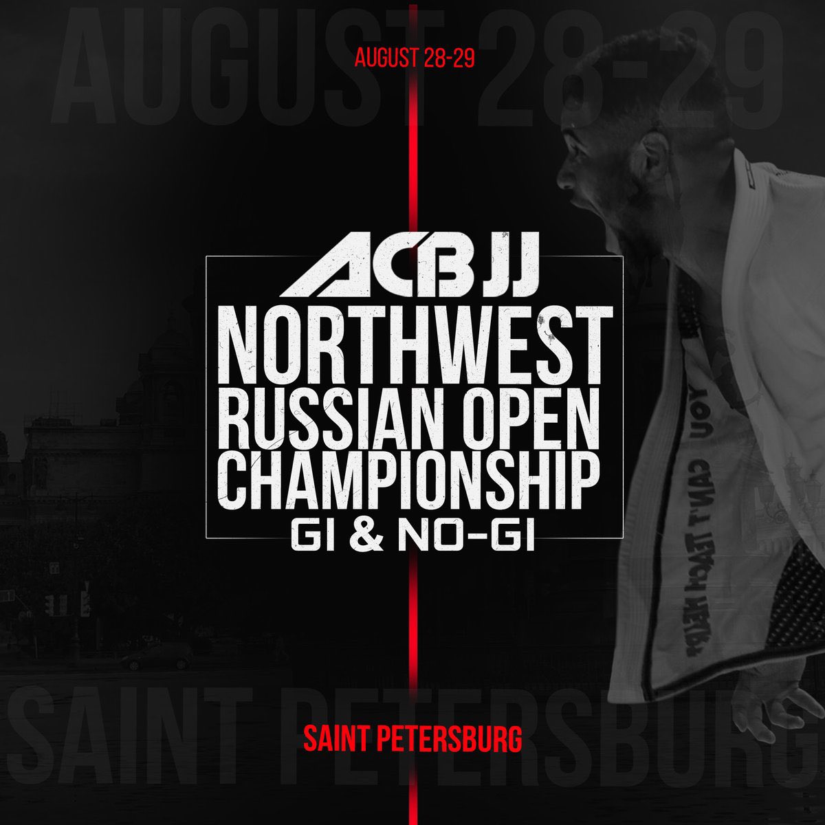 Absolute Championship of Brazilian Jiu-Jitsu (@acbjiujitsu) on Twitter photo 𝐀𝐂𝐁 𝐉𝐉 𝐍𝐎𝐑𝐓𝐇𝐖𝐄𝐒𝐓 𝐑𝐔𝐒𝐒𝐈𝐀𝐍 𝐎𝐏𝐄𝐍 𝐂𝐇𝐀𝐌𝐏𝐈𝐎𝐍𝐒𝐇𝐈𝐏.
Saint Petersburg, Russia 🇷🇺
August 28-29! ⠀⠀⠀⠀
📝 Registration is open!
The link: taplink.cc/acb_jj
🔻All questions regarding payment by number +7 933 777 9799 or by mail - info@acbjj.com 𝐀𝐂𝐁 𝐉𝐉 𝐍𝐎𝐑𝐓𝐇𝐖𝐄𝐒𝐓 𝐑𝐔𝐒𝐒𝐈𝐀𝐍 𝐎𝐏𝐄𝐍 𝐂𝐇𝐀𝐌𝐏𝐈𝐎𝐍𝐒𝐇𝐈𝐏.
Saint Petersburg, Russia 🇷🇺
August 28-29! ⠀⠀⠀⠀
📝 Registration is open!
The link: taplink.cc/acb_jj
🔻All questions regarding payment by number +7 933 777 9799 or by mail - info@acbjj.com