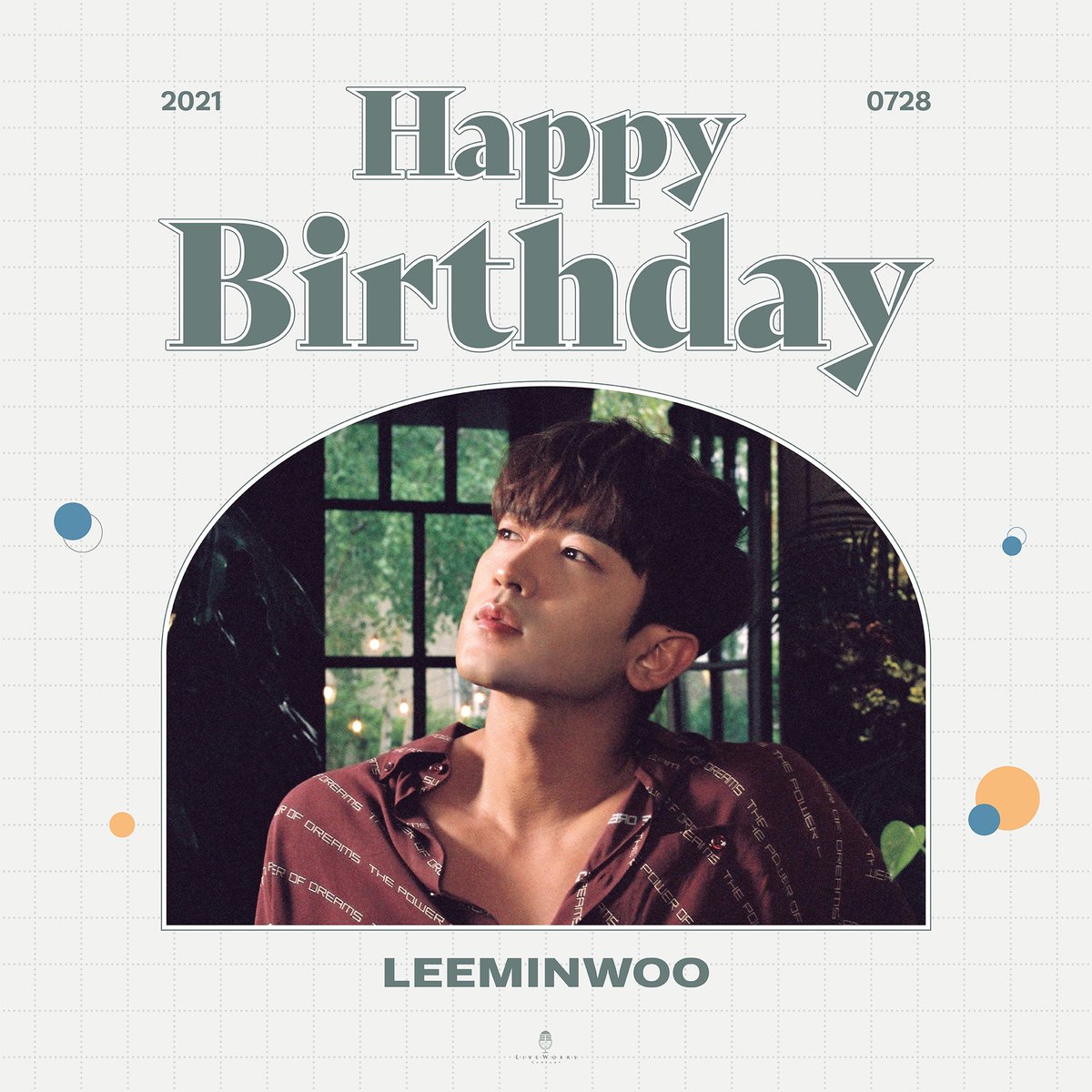 2021/07/28
HAPPY BIRTHDAY
LEE MIN WOO

이민우님의 생일을 축하합니다❤

#신화 #SHINHWA
#M #이민우 #LEEMINWOO
#HAPPY_BIRTHDAY
#CONGRATULATION