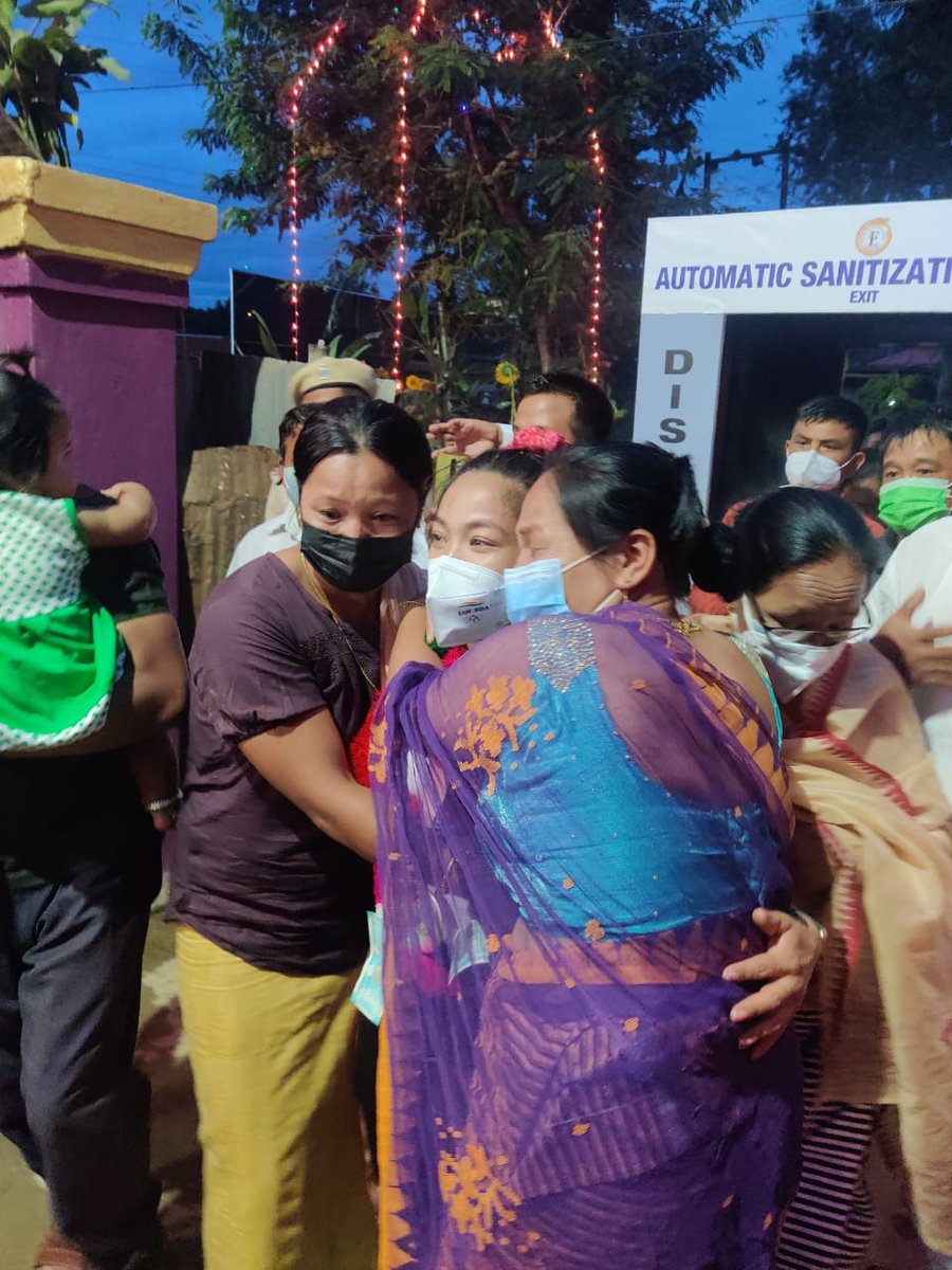 This silver medal is even more special because of the love people of India and my state Manipur have shown me. I'm grateful to each and every person who came today to congratulate me and gave me their blessings.