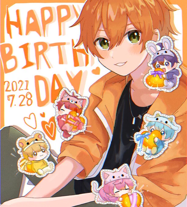 ジェルくんお誕生日おめでとうございます!

 #ジェルくん誕生祭2021
 #ジェルぎゃらりー 
