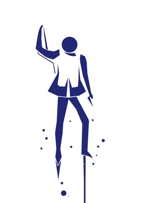 止まるんじゃねぇぞ…のピクトグラム 