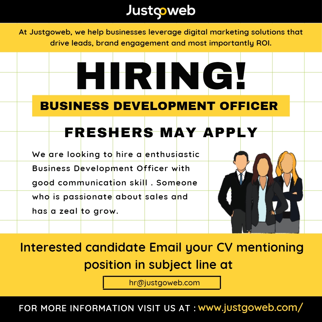 progryss's tweet image. WE'RE HIRING!
We are looking to hire a Business Development Officer, Someone who is passionate about sales and has a zeal to grow.
#hirng #recruitment #digitalmarketing #business #businessdevelopment #people #linkedin #networking #hiring #recruiting #cv #jobs #jobsearch