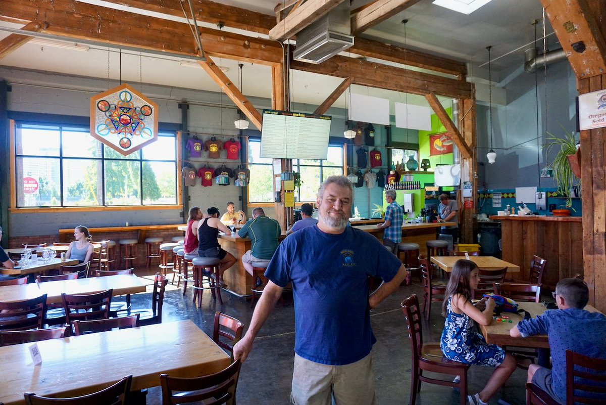 NewSchoolBeer's tweet photo. to reopen the taproom @hairofthedog brewing had nothing but time, they just had to figure out how to spend it https://t.co/ToOpEBjG5M ** #hairofthedog #pdxbeer #vintagebeer #cellarbeer https://t.co/HefyfrtGl9