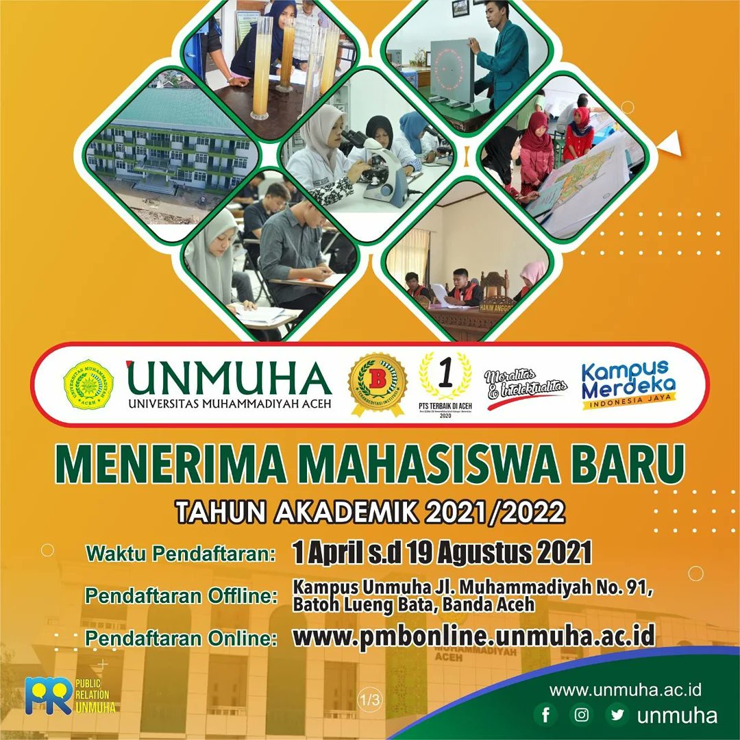 FTUnmuha's tweet photo. AYOOO....KULIAH DI FAKULTAS TEKNIK UNMUHA....

@unmuha 
@SipilUnmuhaAceh
@ArsUnmuha https://t.co/JfE92Wpll3