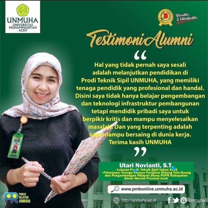 FTUnmuha's tweet photo. AYOOO....KULIAH DI FAKULTAS TEKNIK UNMUHA....

@unmuha 
@SipilUnmuhaAceh
@ArsUnmuha https://t.co/I2Feq6NrYK