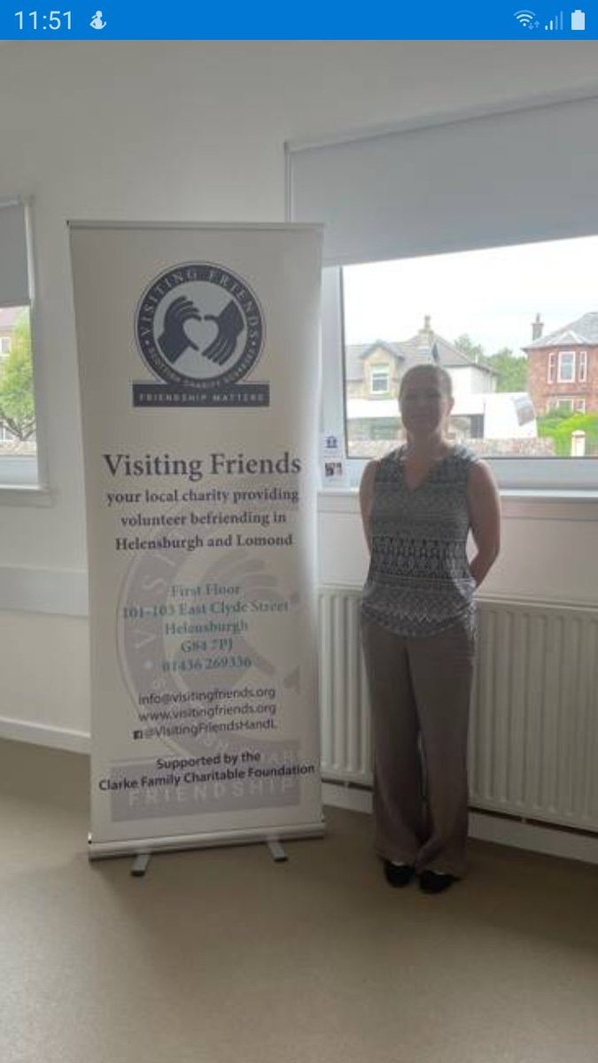 Local Charity Visiting Friends called into the Hub today to scope it out as a venue for holding their Friends’ Coffees. They are always looking for volunteers – you can pick up one of their leaflets
