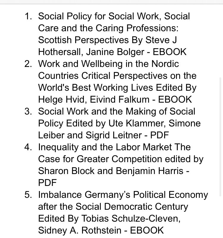 spaajournal's tweet photo. #SocialPolicy &amp; Administration still has a small number of books available for review (see below). Please note that most titles are in ebook format. If you would like to provide a review of < 700 wds before 31 December, please email colin.lindsay@strath.ac.uk https://t.co/IK5oUxbRRn