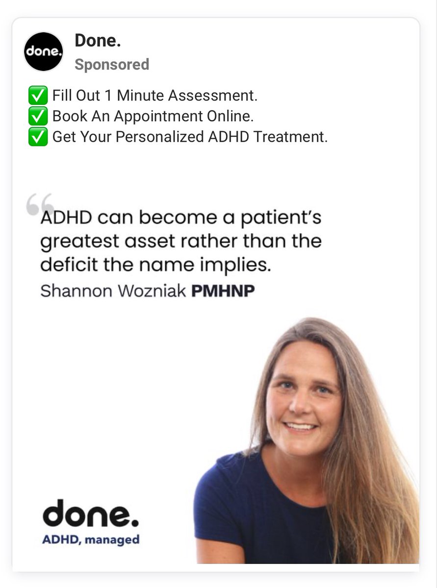 A “one minute assessment” followed by a prescription for a controlled substance prescribed by a non-physician. This is dangerous. Again, this is not quality health care, this is prescribing for profit. ⁦<a href="/US_FDA/">U.S. FDA</a>⁩ ⁦<a href="/DEAHQ/">DEA HQ</a>⁩