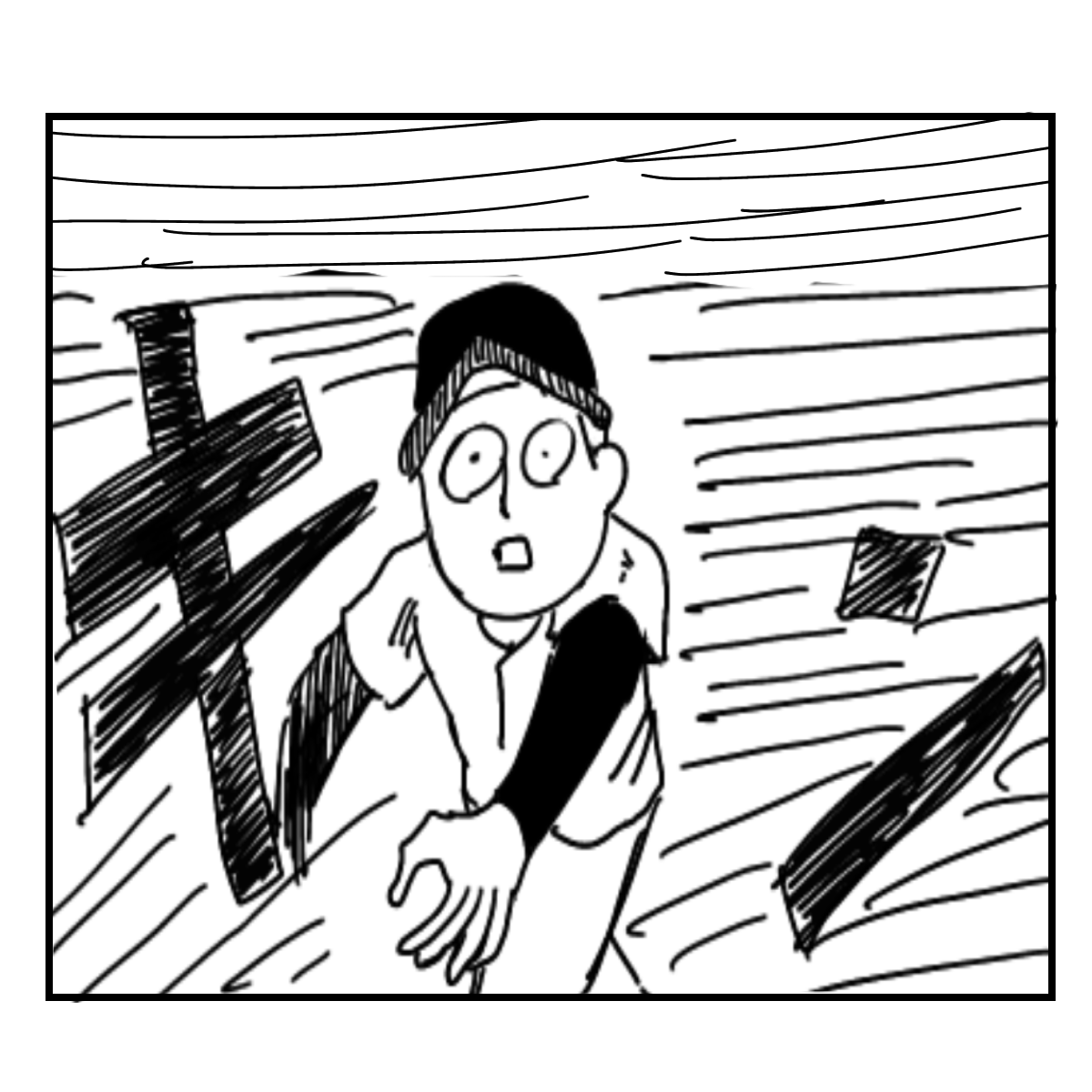 今日もクソ4コマ描いて過ごしました
#コルクラボマンガ専科 
