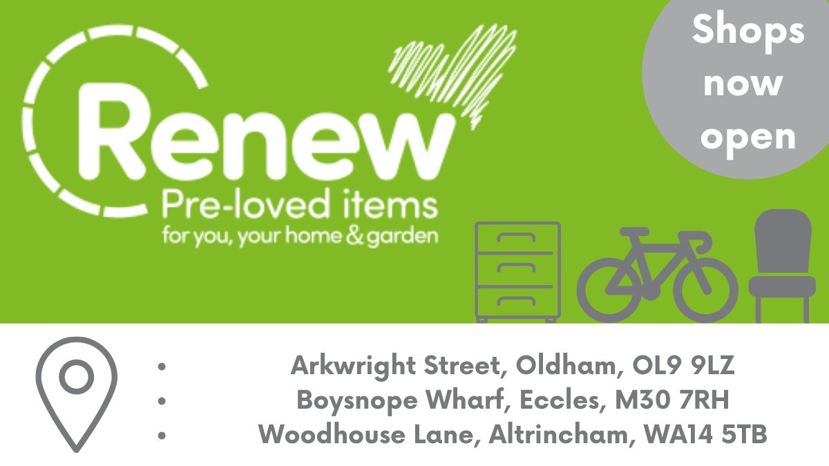 Stockport Council on Twitter are OPEN 🏁 These shops sell