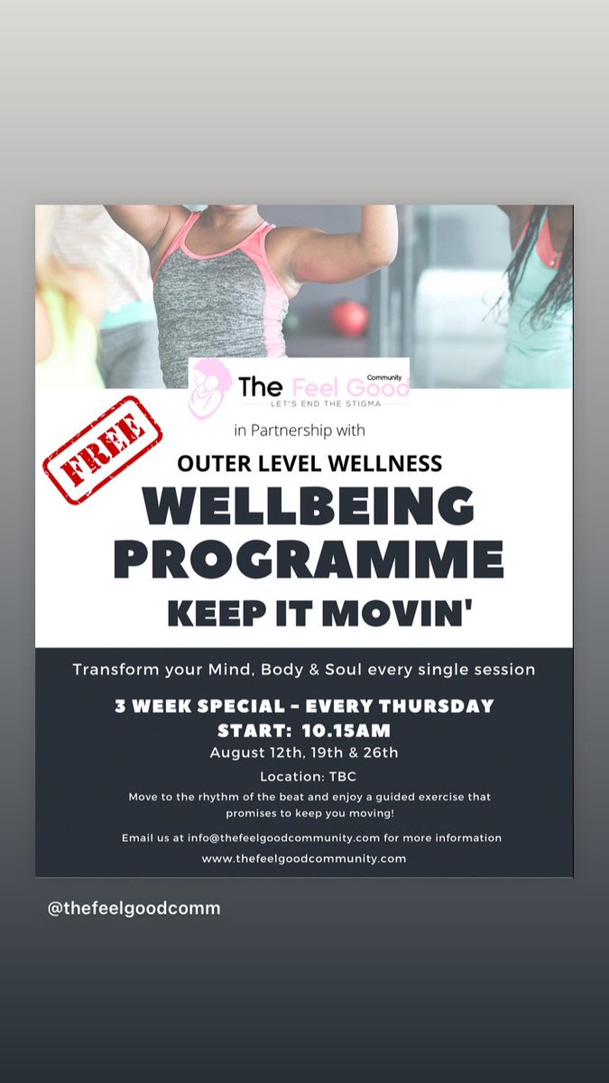Wellbeing Programme - Keep it Movin’
Come and join us for our 3 week special of fun and energetic dance and fitness sessions for all the family.
#mentalwellbeing #dance #fitness #cultural #hackney #family #support #community #keepitmovin