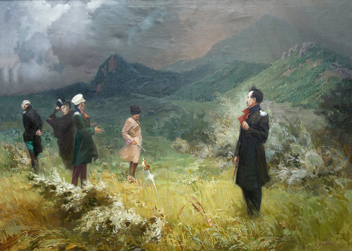 Russia's tweet image. #On this very day in 1841 - 180 years ago - one of the greatest 🇷🇺Russian poets Mikhail #Lermontov perished in a duel at the age of 26.

⛵️ His poetry is permeated with patriotism, reflections on good &amp;amp; evil, on the meaning of life &amp;amp; living - essential classics &amp;amp; #MustRead!