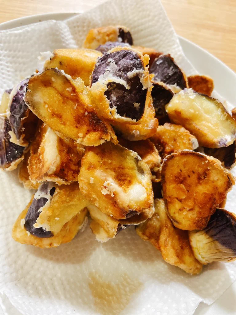 作ったよー🍆
ポン酢つけると美味しい😋  