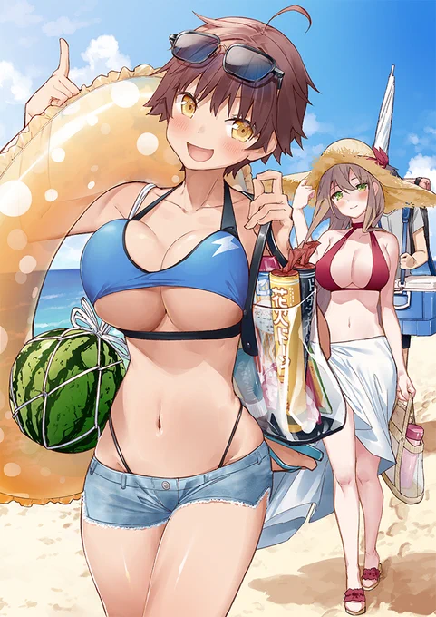 妹のメスガキぶりを治したい! #53
「そんなに楽しみだったのか?」《海水浴編》 