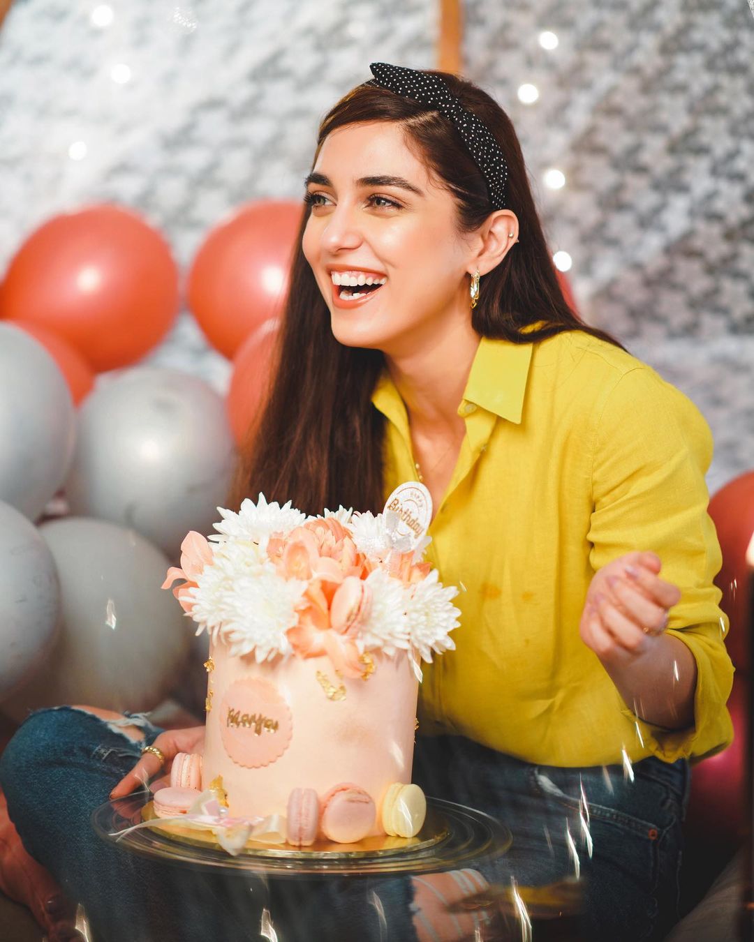 Maya Ali shares a colorful picture on her birthday  Happy Birthday Maya jee  