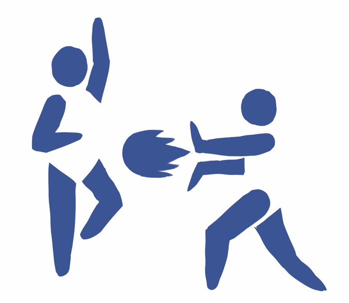 新種目ストリートファイトのピクトグラム 