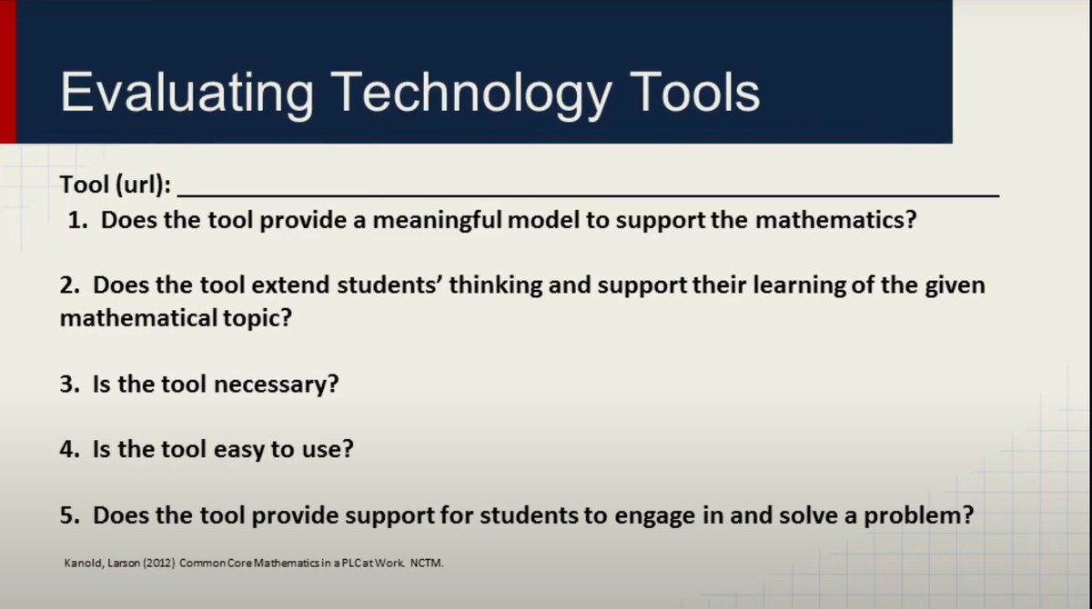 connectedmath's tweet photo. With so many options for technology out there, how do you decide what is best for YOUR classroom and YOUR students?
Shawn Towle and Karrie Tufts share how they frame their technology choices.
https://t.co/XQAOgle2Vo
#TeachCMP #ConnectedMath #CMP https://t.co/KDxZVhXepB