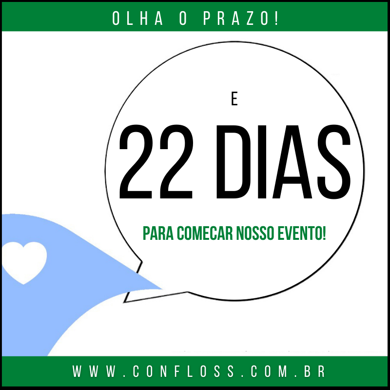 ConFloss's tweet photo. Atenção, faltam 5 dias para acabar o lote 2 e também 22 dias para começar nosso evento | Participe da ConFLOSS - de 19 a 22 de Agosto - 🐧🚀 https://t.co/pHyCmgLU99

Garanta o quanto antes sua participação.

#floss #confloss #softwarelivre #linux #opensource https://t.co/czHRl02S8l