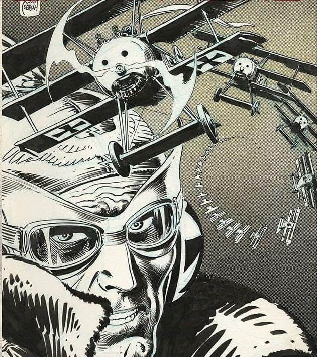 Enemy Ace by #JoeKubert #DCComics