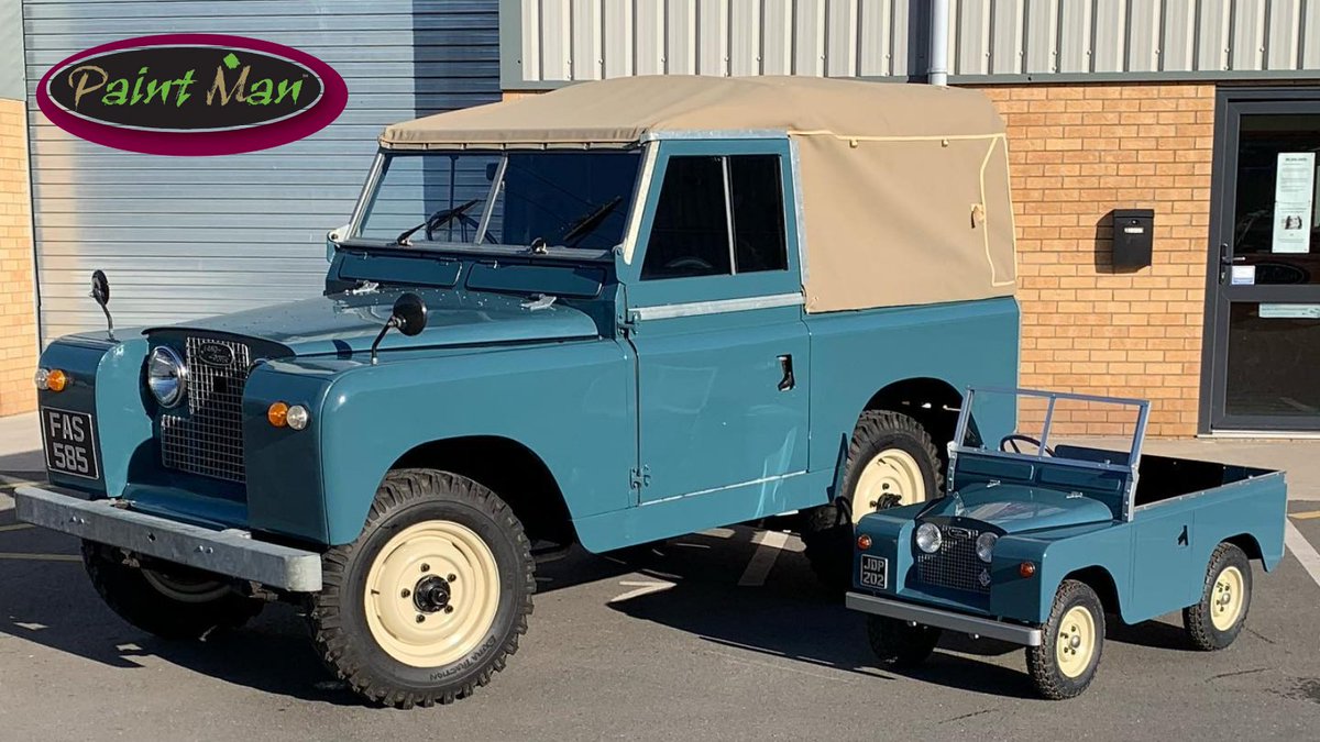 NorthNottsBC's tweet photo. Do you have a #Toylander that needs a bit of a paint upgrade? Then check out the Toylander paint kits from @PaintmanPaint
There's everything you need for the perfect finish. To see more visit https://t.co/RxEzmOBJvI
#LandyLove #LandroverClub #Landrover #restoration #PaintKit https://t.co/CxATGKDYWC