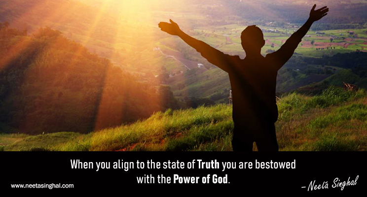 SakhashreeNeeta's tweet photo. When you align to the state of Truth you are bestowed with the Power of God.#morningquote #morningthoughts #Quotes #Neetasinghalquotes #positivity #happiness #selhelp #dailyinspiration #positivequotes #inspirationalquotes https://t.co/L3O0SvXBsX