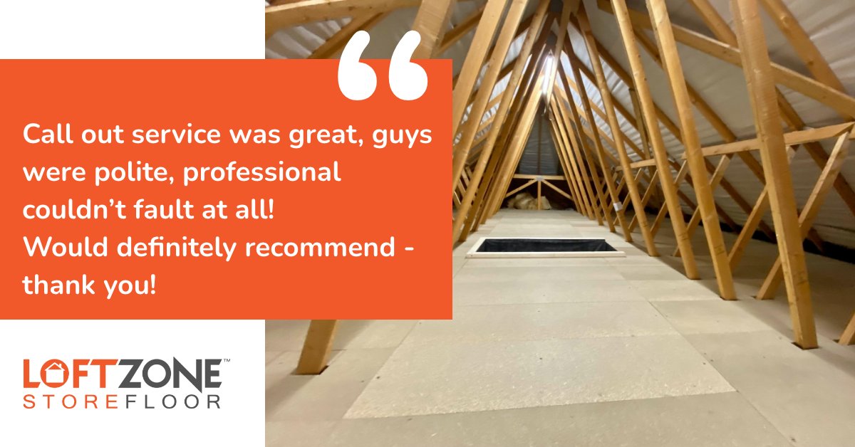 NWHC_'s tweet image. Thank you so much to Lynn for this lovely review!

We're so happy that you were pleased with the LoftZone Installers!

#LoftZone #StoreFloor #LoftBoarding #Loft #Insulation #WarmHome
