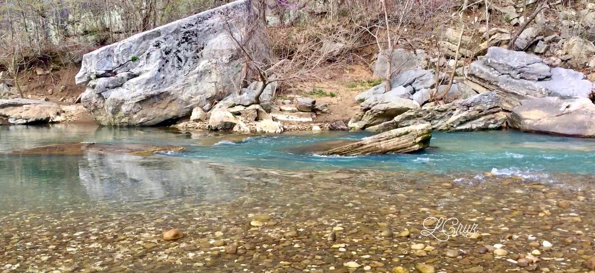 With this “extreme hot” weather we are having, why not take off your shoes/boots and wade into the cool waters of the rivers/streams/creeks around you. This is at the Steele Creek campground area, Buffalo River , Arkansas <a href="/BuffaloNPS/">Buffalo National River</a> #discovernature