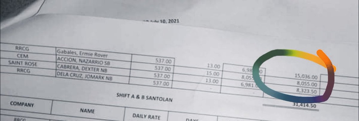 MitchOtero's tweet photo. Isang cut off, nakakaiyak at nakakagulat naman tignan na yung sinasahod mo ganto na kalaki.🥺 lord thank you nang marami.🙏 https://t.co/S9gCAlxdc5