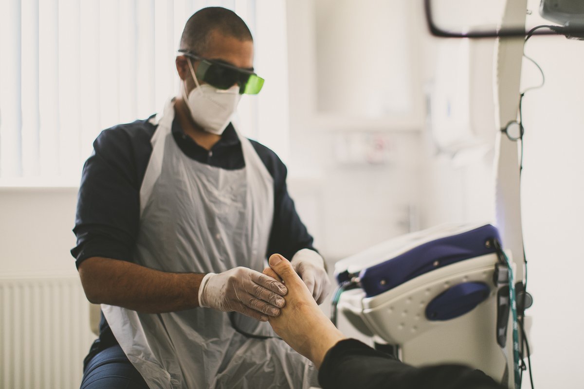 At Biomechanix we are proud to offer Laser Therapy, a safe, non-invasive &amp; painless treatment – it reduces pain, swelling &amp; inflammation.

To find out more about Laser Therapy or to book an appointment or consult visit biomechanix.co.uk