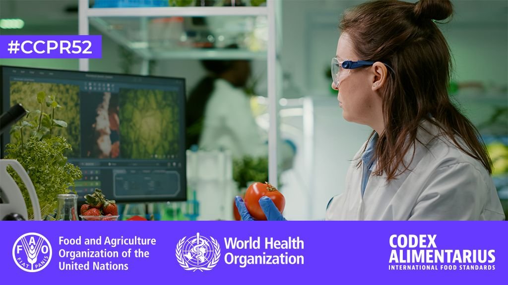 FAOWHOCodex's tweet photo. ποΈ | Day 2β£ at #CCPR52. On today's agenda:
πΈ MRLs for pesticides in food and feed
ββΉοΈβ‘οΈ https://t.co/hHxsFckmBq
#FoodSafety | #FoodTrade https://t.co/ngaIlDA0Wt