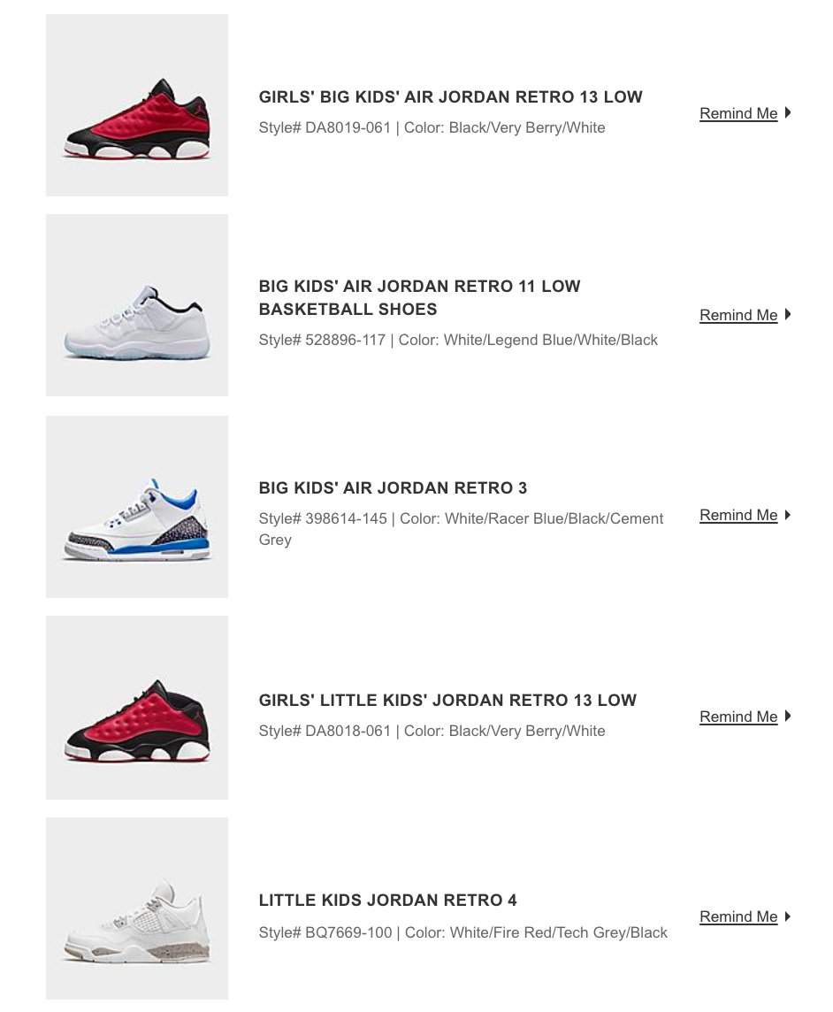 jd sports kids jordans