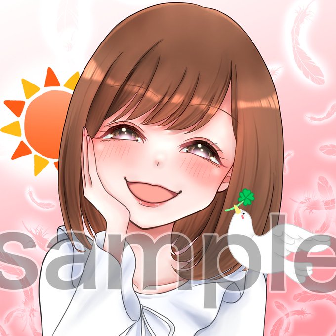アニメ風似顔絵のtwitterイラスト検索結果