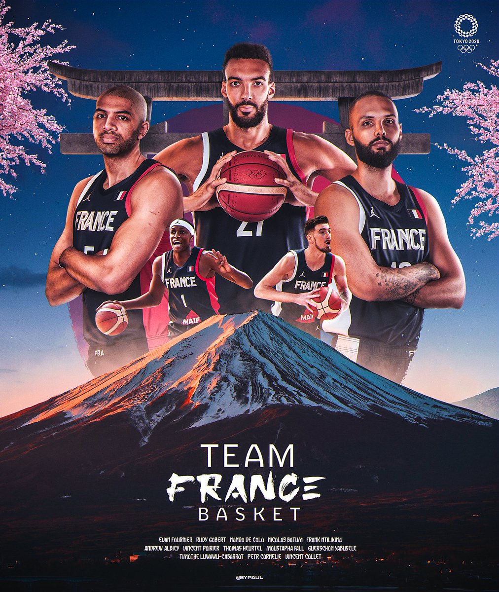 Next game - 28.07.2021 - 9:00 PM
.
<a href="/FRABasketball/">Équipes de France de Basket</a> I <a href="/Olympics/">The Olympic Games</a> 
.
#TeamFranceBasket  #Tokyo2020  #Basketball